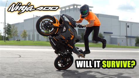 Ninja 400 Stunt Bike